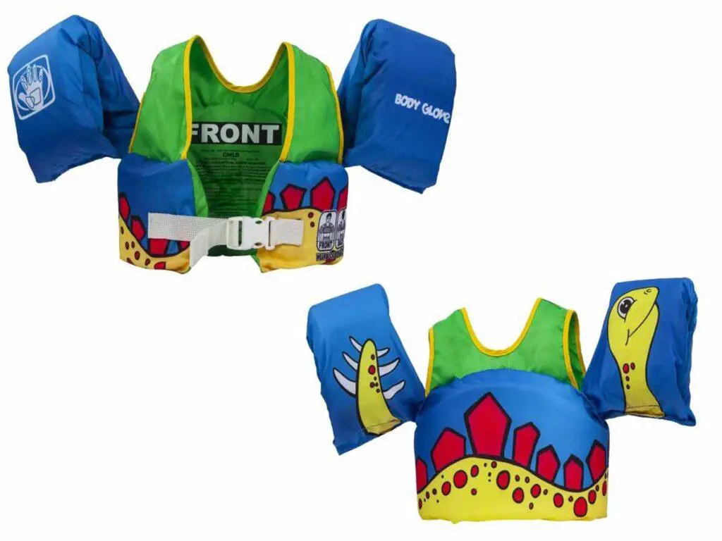 Body Glove Paddle Pals Life Jacket - The Safest U.S. Coast Guard Approved Kids Swim Vest 30 - 50 LBS
