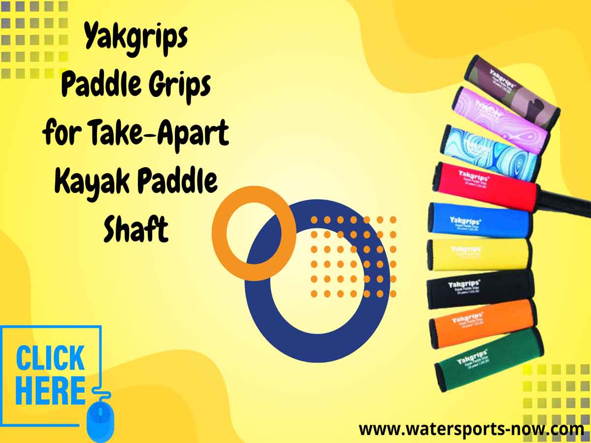 1 Pair For Take Apart Shaft Cascade-Yakgrips Kayak Paddle Grips 